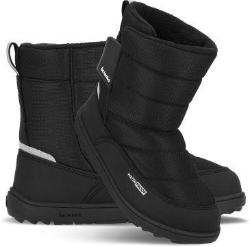 Lasten paljasjalka TEX talvisaappaat - Black - Ailo  BeLenka