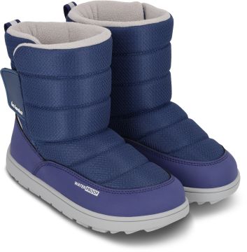 Lasten paljasjalka TEX talvisaappaat -Dark Blue- Ailo  BeLenka
