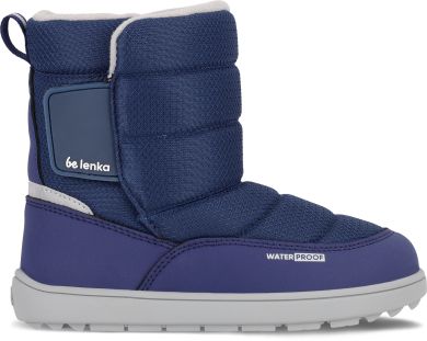 Lasten paljasjalka TEX talvisaappaat -Dark Blue- Ailo  BeLenka