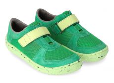 Lasten paljasjalkatennarit -Joy - All Green - BeLenka 