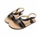 Aikuisten sandaalit - Anemone- Black/wide- Zeazoo 