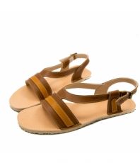 Aikuisten sandaalit - Anemone- Brown/wide- Zeazoo
