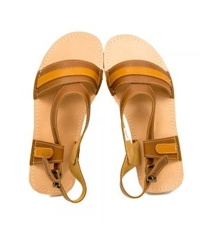 Aikuisten sandaalit - Anemone- Brown/wide- Zeazoo