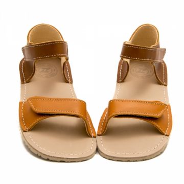 Lasten sandaalit - Ariel -Camel brown- Zeazoo