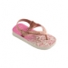  Baby Chic flip flopit-White/Gold blush-Havaianas