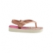  Baby Chic flip flopit-White/Gold blush-Havaianas