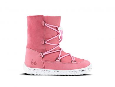 Lasten paljasjalka TEX talvisaappaat -rose pink- Snowfox 2.0  BeLenka 