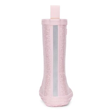 Lasten lämminvuori kumisaappaat -rose sparkle -Charly high Warm Bundgaard 