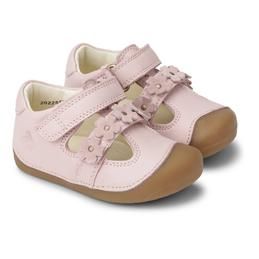 Lasten ensiaskelsandaalit-Old Rose-Petit Summer Flower Bundgaard 