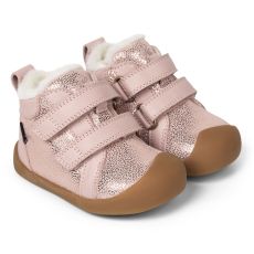 Pikkulasten tarralliset  TEX talvikengät- Vintage Rose Glitter -Bloom- Bundgaard 