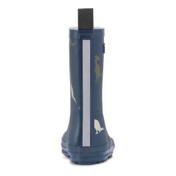 Lasten kumisaappaat -navy Dino- Charly high II Bundgaard