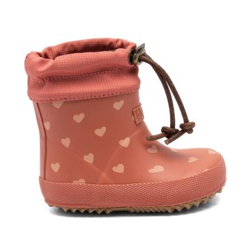 Lyhytvartiset lämminvuorikumisaappaat - Ruby heartbeat- Baby Thermo Bisgaard 