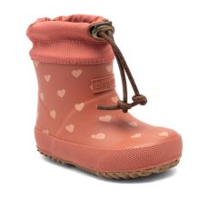 Lyhytvartiset lämminvuorikumisaappaat - Ruby heartbeat- Baby Thermo Bisgaard 