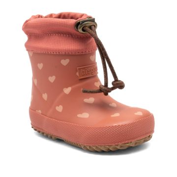 Lyhytvartiset lämminvuorikumisaappaat - Ruby heartbeat- Baby Thermo Bisgaard 