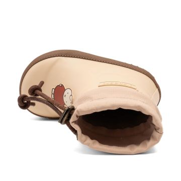 Lyhytvartiset lämminvuorikumisaappaat - MIFFY / cream - Baby Thermo Bisgaard 