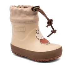 Lyhytvartiset lämminvuorikumisaappaat - MIFFY / cream - Baby Thermo Bisgaard 