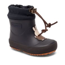 Lyhytvartiset lämminvuorikumisaappaat - MIFFY / dark navy - Baby Thermo Bisgaard 