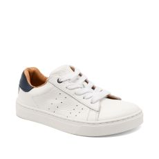 Lasten paljasjalka tennarit - white/navy - Raymond Bisgaard 
