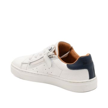 Lasten paljasjalka tennarit - white/navy - Raymond Bisgaard 