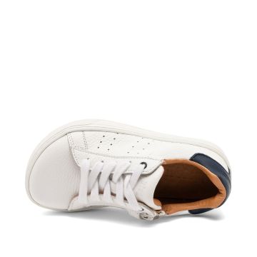 Lasten paljasjalka tennarit - white/navy - Raymond Bisgaard 