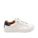 Lasten paljasjalka tennarit - white/navy - Raymond Bisgaard 