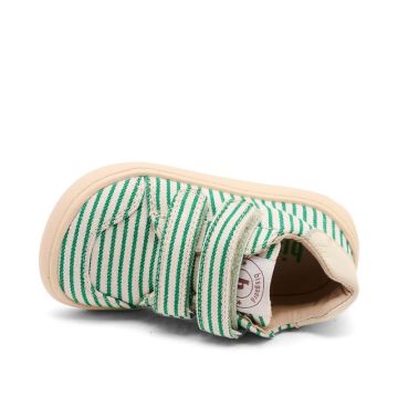 Lasten paljasjalka kangaskengät - green - Skipper Bisgaard 