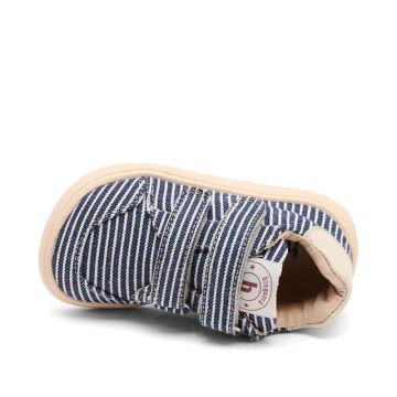 Lasten paljasjalka kangaskengät - navy - Skipper Bisgaard 