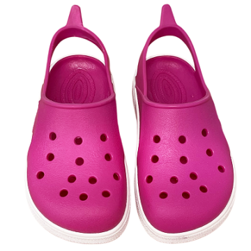 Lasten kesäsandaalit - fuchsia/white - Cloggy  Boatilus 