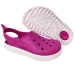 Lasten kesäsandaalit - fuchsia/white - Cloggy  Boatilus 