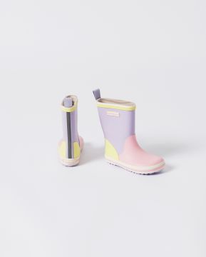 Lasten kumisaappaat -multicolour/lilac -Charly high Bundgaard  