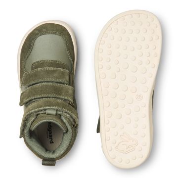 Lasten paljasjalka Tex-varsitennarit -Army- Nero Mini Bundgaard 