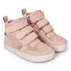 Lasten paljasjalka Tex-varsitennarit -Old rose glitter- Nero Mini Bundgaard 
