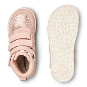 Lasten paljasjalka TEX  varsitennarit -Old Rose /Glitter- Nero Bundgaard  