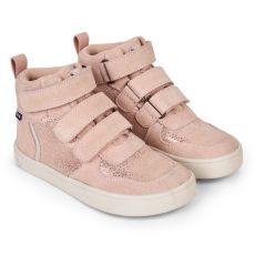 Lasten paljasjalka TEX  varsitennarit -Old Rose /Glitter- Nero Bundgaard  