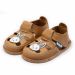 Lasten paljasjalkasandaalit- bunny/caramel - Dodo Shoes