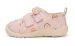 Lasten paljasjalka sisä-/kangaskengät - Baby pink/sateenkaari -D.D.Step