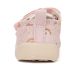 Lasten paljasjalka sisä-/kangaskengät - Baby pink/sateenkaari -D.D.Step