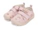 Lasten paljasjalka sisä-/kangaskengät - Baby pink/sateenkaari -D.D.Step