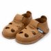Lasten paljasjalkasandaalit- Caramel - Dodo Shoes 