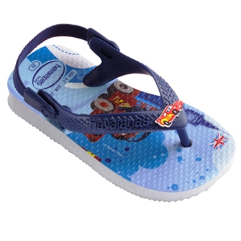 Pikkulasten flip flopit Baby Cars -sininen -Havaianas