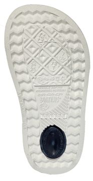 Cloggy sandaalit - navy/white - Boatilus