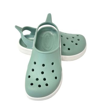 Lasten kesäsandaalit - pastel green /white - Cloggy Boatilus  