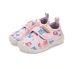 Lasten paljasjalka sisäkengät - canvas/ Baby pink/merenneito -D.D.Step