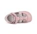 Lasten paljasjalkasandaalit- Baby pink/metal -  D.D. Step