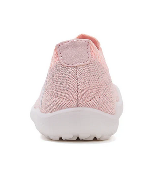 Lasten Slip On tennarit- Baby pink -barefoot  D.D.Step 