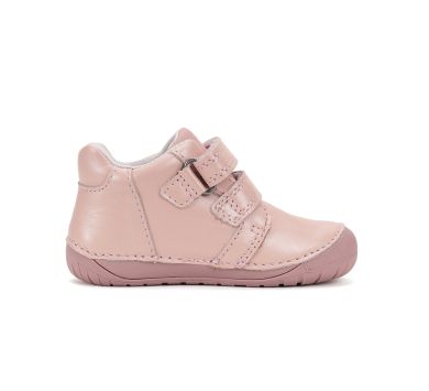 Lasten paljasjalka ensiaskelkengät - Baby Pink/ Kukka - DD Step 