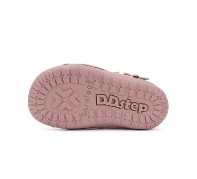 Lasten paljasjalka ensiaskelkengät - Baby Pink/ Kukka - DD Step 