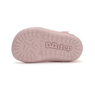 Lasten paljasjalka ensiaskelsandaalit- baby pink- D.D.Step 