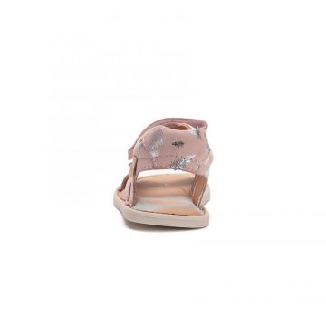 Lasten paljasjalkasandaalit - Pink/feather - D.D.Step 
