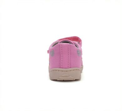 Lasten paljasjalka kangaskengät - Daisy Pink/jätski  -D.D.Step 